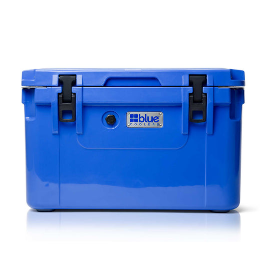 60 Quart Ice Vault Roto-Molded Cooler - Blue Coolers - The Track and Field Store