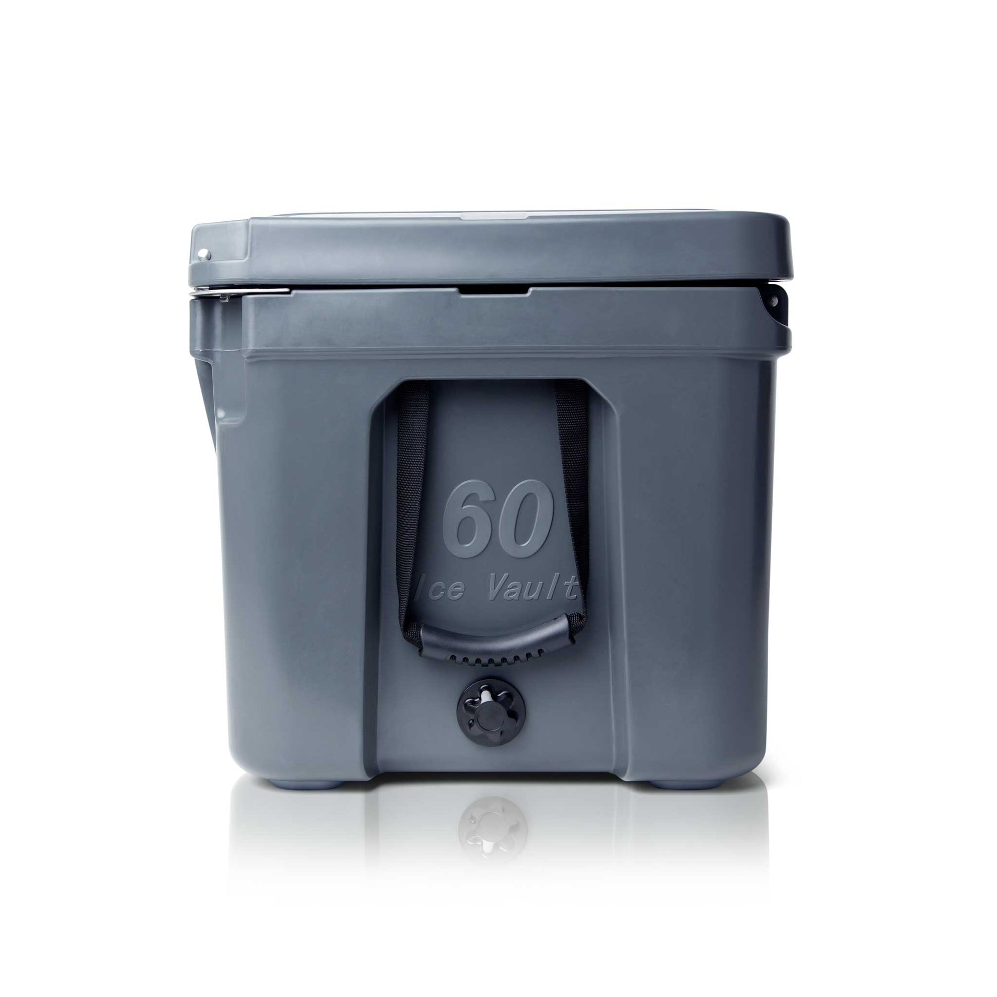 60 Quart Ice Vault Roto-Molded Cooler - Blue Coolers - The Track and Field Store