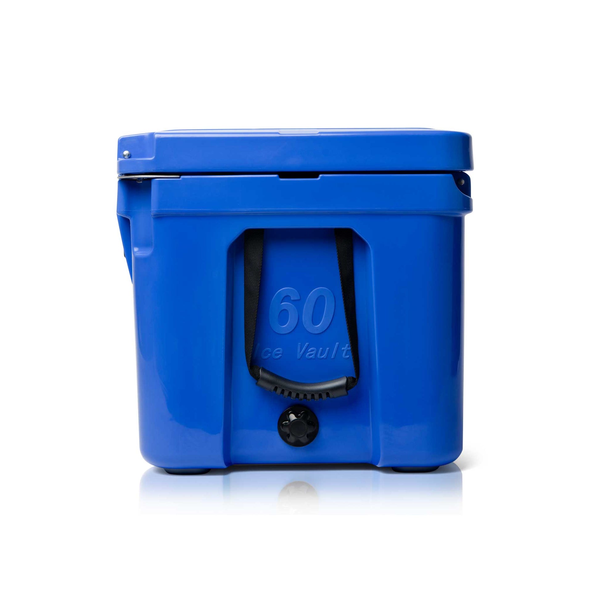 60 Quart Ice Vault Roto-Molded Cooler - Blue Coolers - The Track and Field Store
