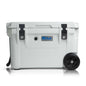 60 Quart Ice Vault Roto-Molded Cooler with Wheels - Blue Coolers - The Track and Field Store