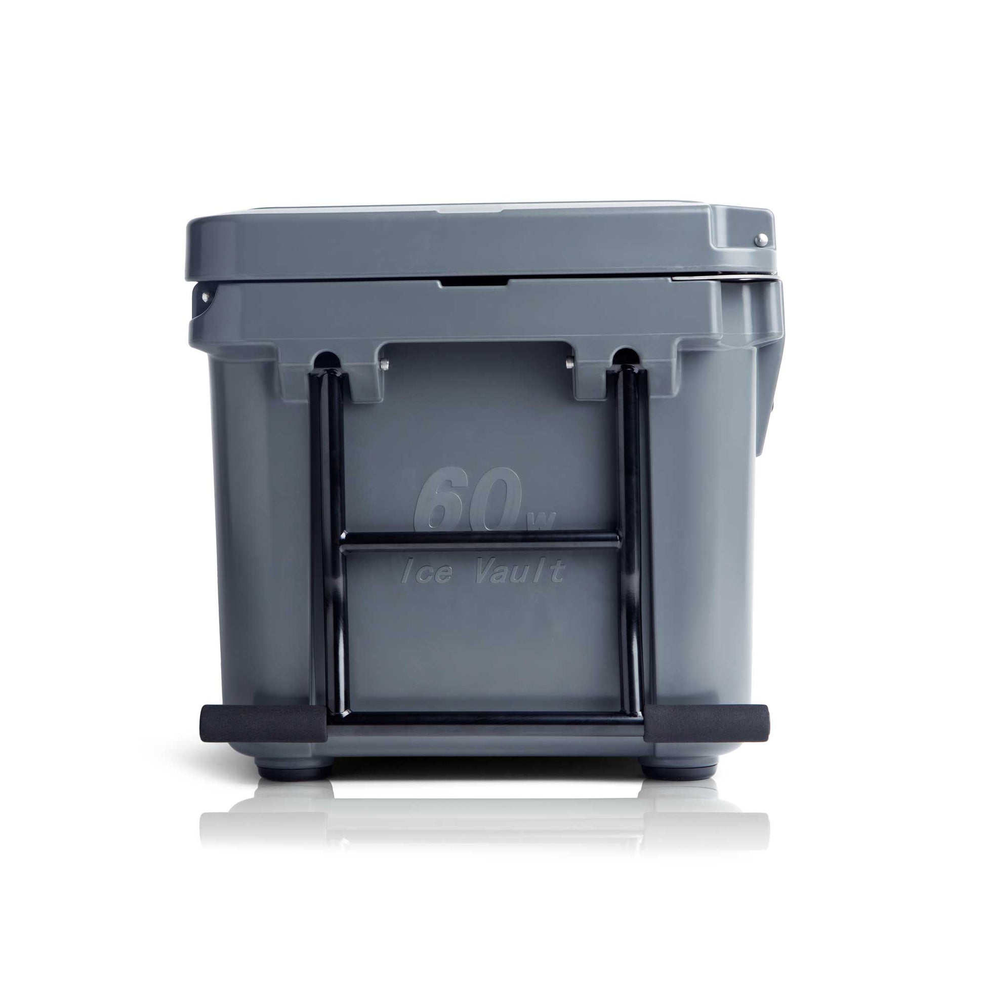 60 Quart Ice Vault Roto-Molded Cooler with Wheels - Blue Coolers - The Track and Field Store