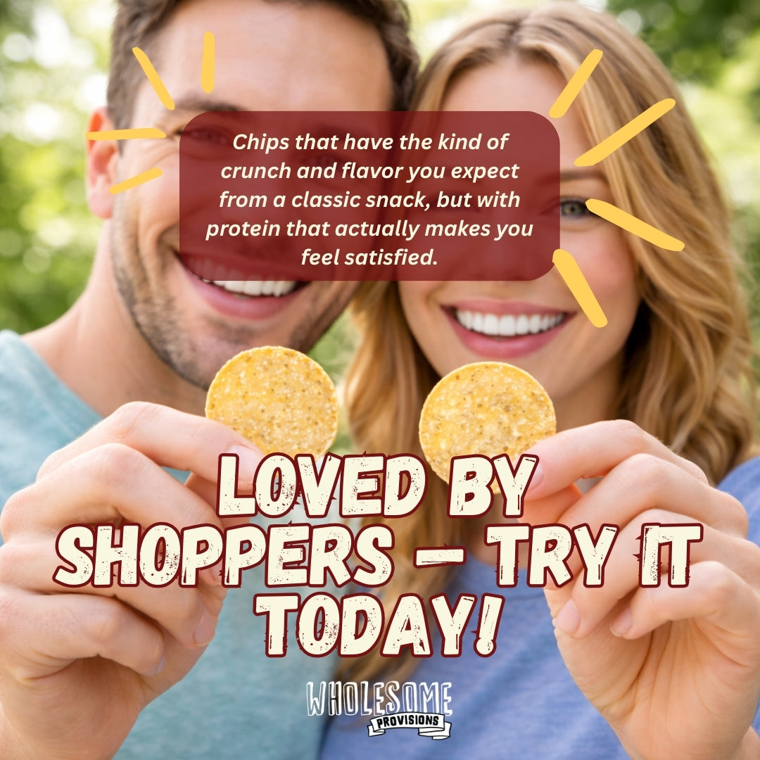 Protein Chips - Barbecue, High Protein & Fiber, Low Carb