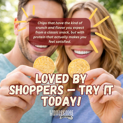 Protein Chips - Barbecue, High Protein & Fiber, Low Carb