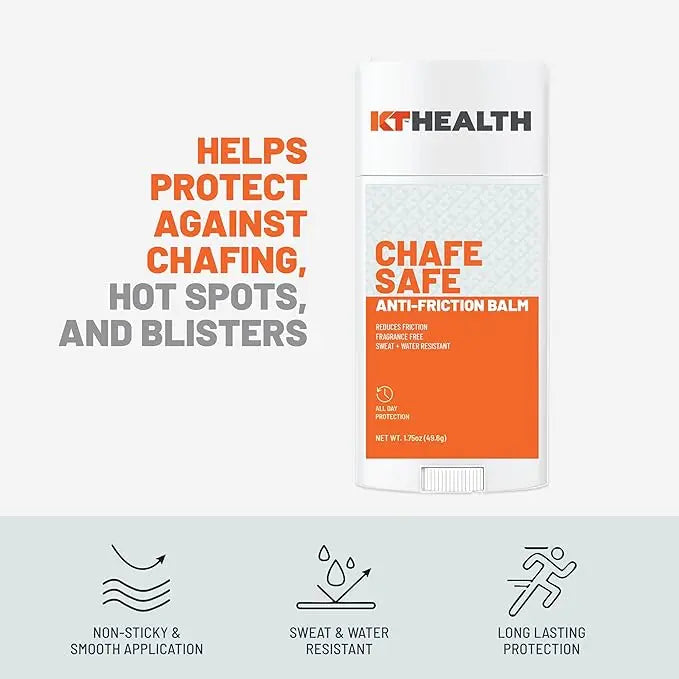 KT Health Chafe Safe™ Anti-Friction Balm - The Track and Field Store