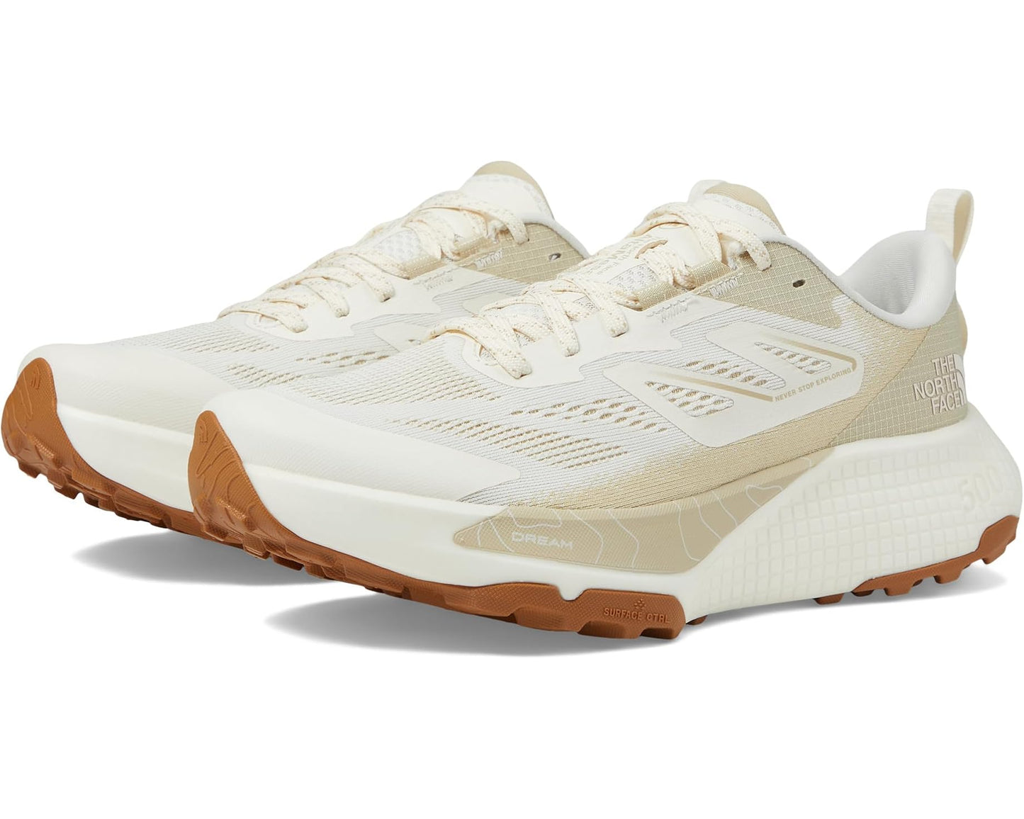 Men’s Altamesa 500 Trail Run Shoes - White Dune Stone - THE NORTH FACE
