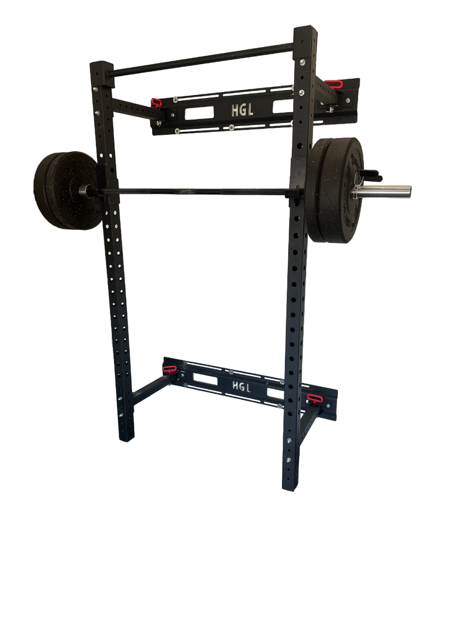 HGL Wall Mounted Foldable Rack - Homegrown Lifting - The Track and Field Store