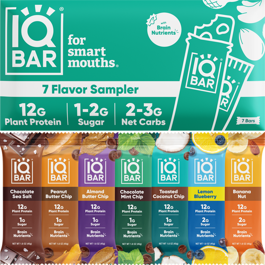 7 Bar Sampler - IQ Bar - The Track and Field Store