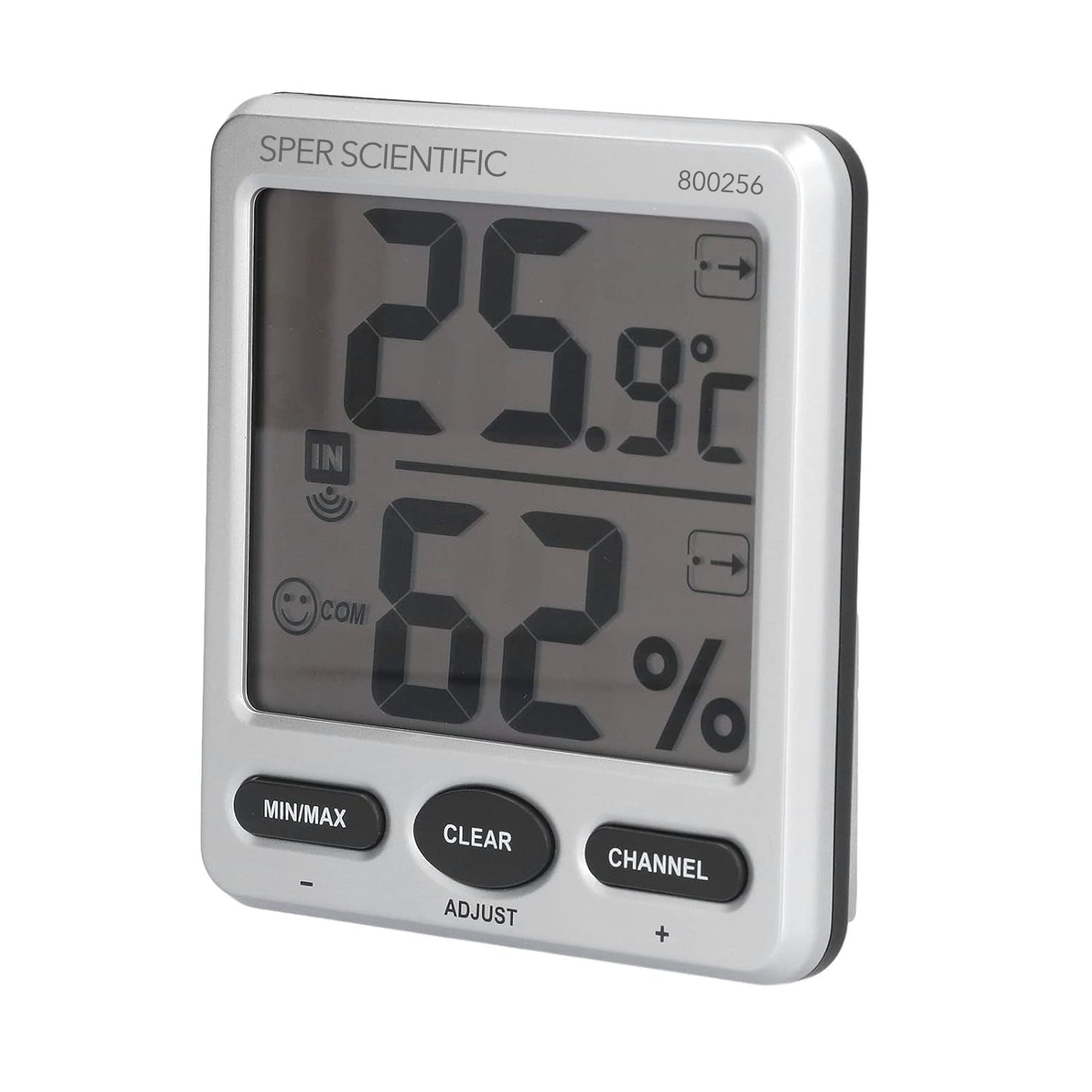 8 Channel Wireless Indoor/Outdoor Humidity and Temperature Monitor Set - Sper Scientific