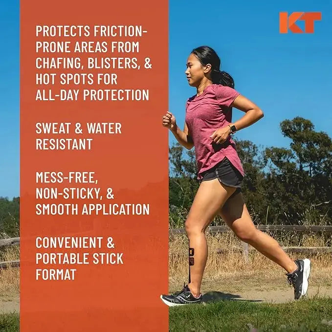 KT Health Chafe Safe™ Anti-Friction Balm - The Track and Field Store