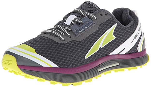 Altra Women's Lone Peak II Trail Running Shoe (Dark Grey) Size 6) Triathlete Store