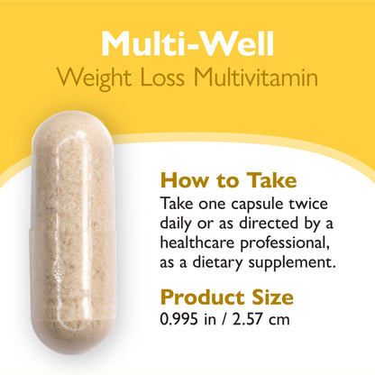 Multi-Well Weight Loss Multivitamin Capsules