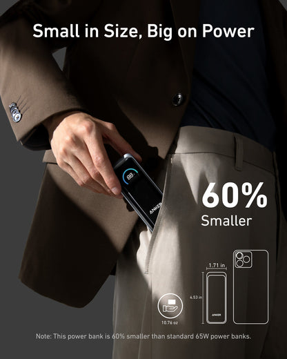 Anker Prime Power Bank (9.6K, 65W, Fusion) Anker