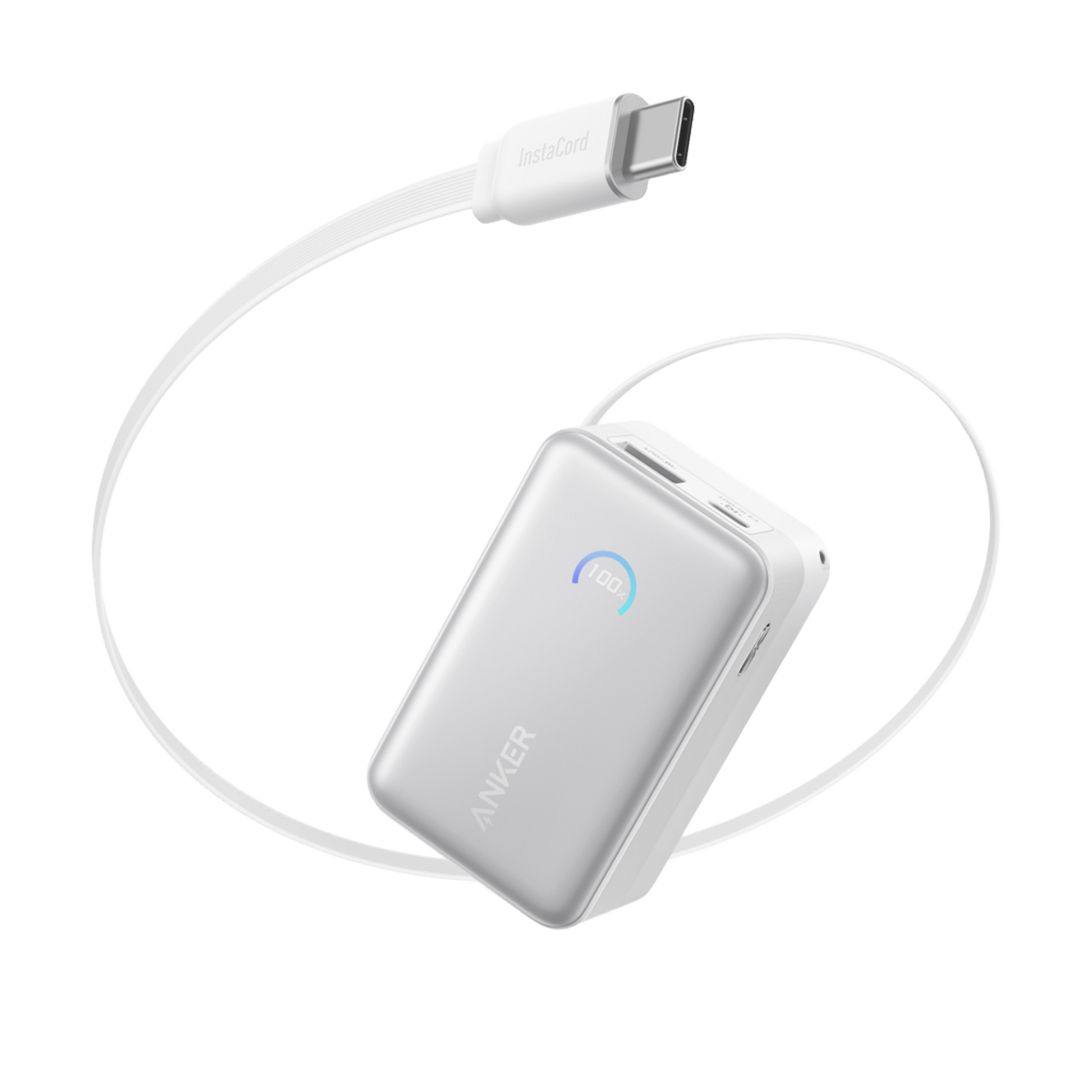 Anker Nano Power Bank (10K, 45W, Built-In Retractable USB-C Cable) Anker