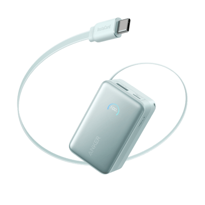 Anker Nano Power Bank (10K, 45W, Built-In Retractable USB-C Cable) Anker