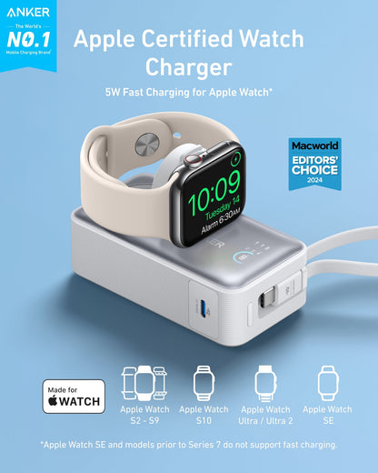 Anker MagGo Power Bank (10K, 35W, For Apple Watch) Anker