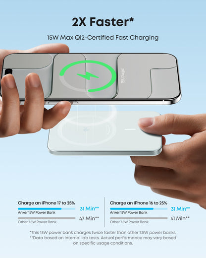 Anker Nano Power Bank (5K, MagGo, Slim) Anker