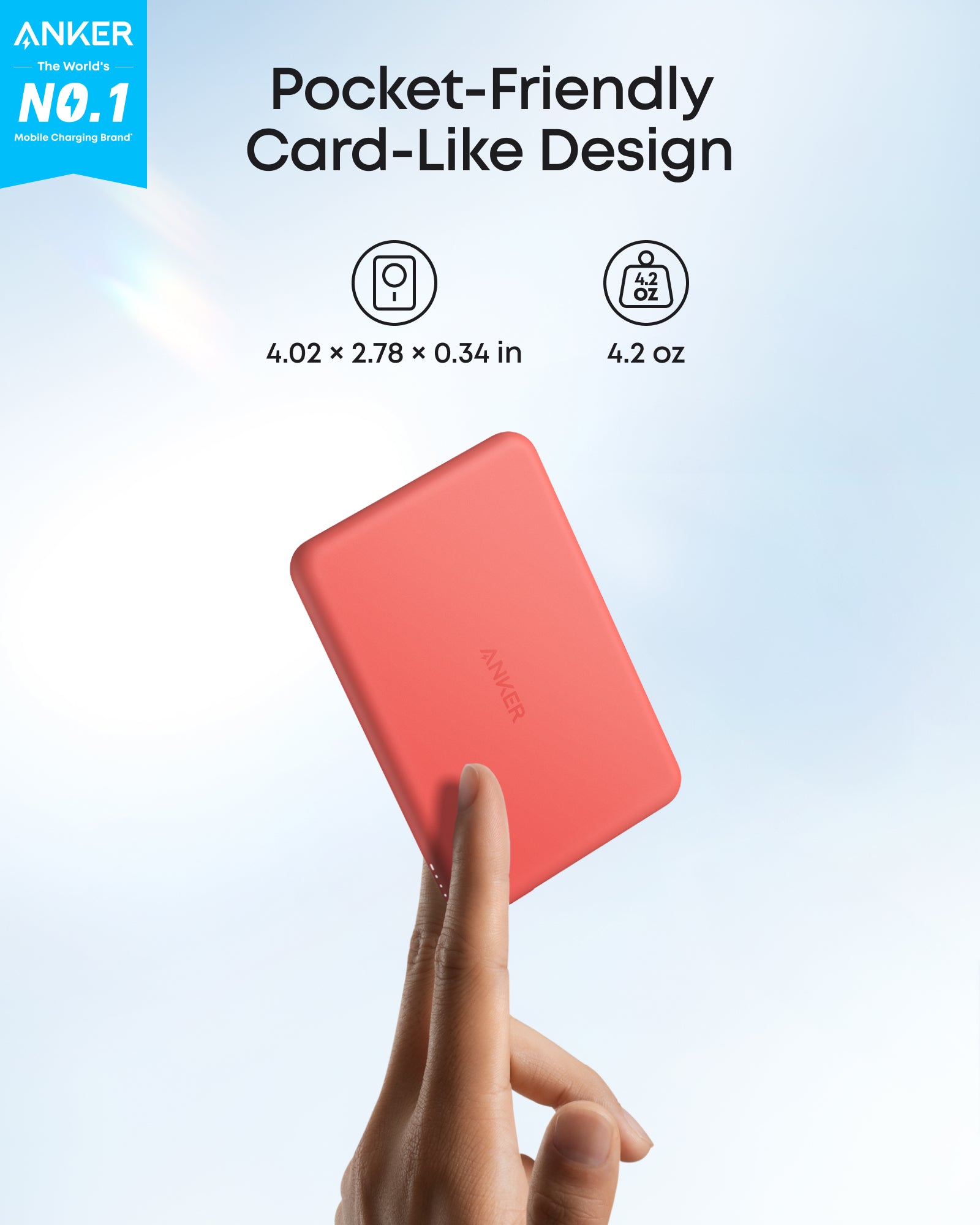 Anker Nano Power Bank (5K, MagGo, Slim) Anker