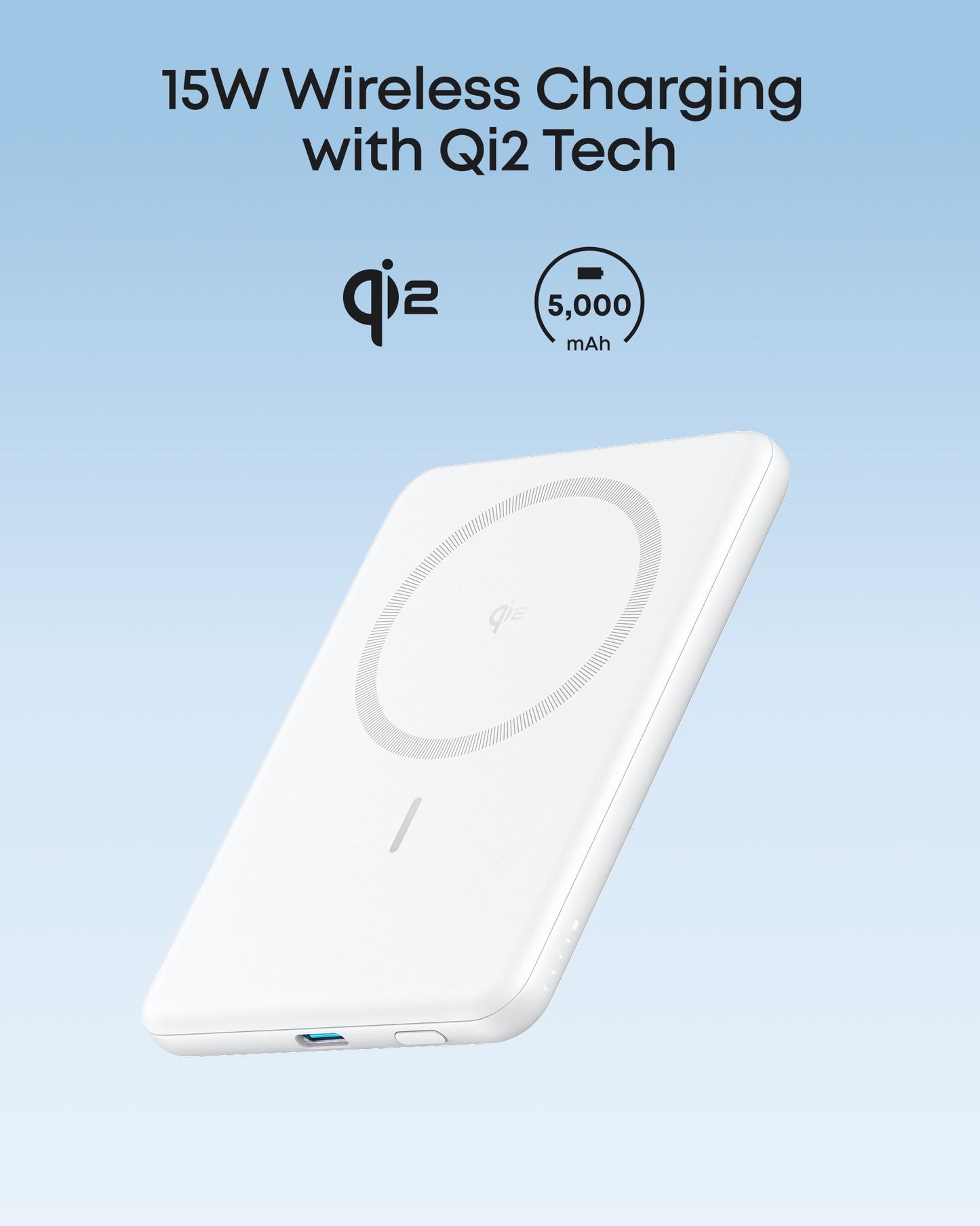 Anker Nano Power Bank (5K, MagGo, Slim) Anker