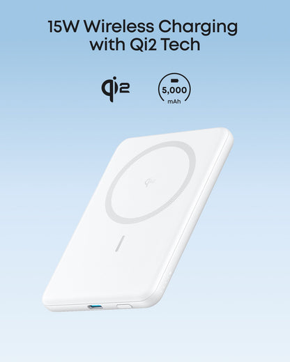 Anker Nano Power Bank (5K, MagGo, Slim) Anker