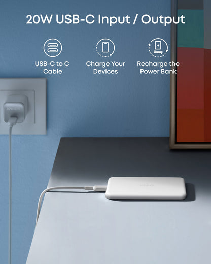 Anker Nano Power Bank (5K, MagGo, Slim) Anker