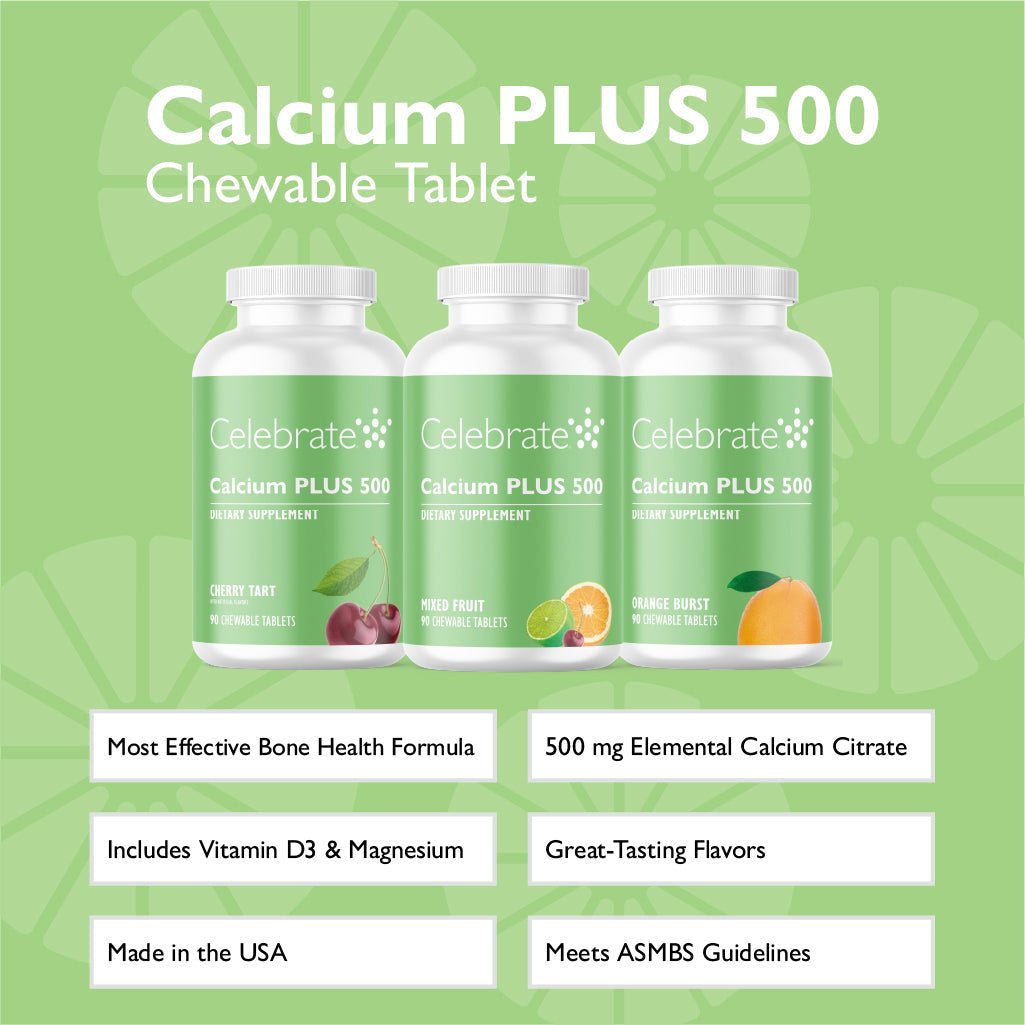 Calcium PLUS 500 Chewable - Celebrate Vitamins Celebrate Vitamins