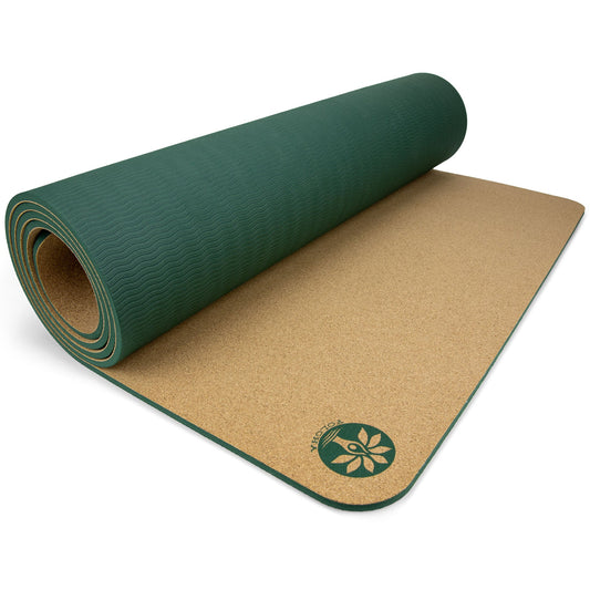 Aura Cork Yoga Mat - Yoloha - The Track and Field Store