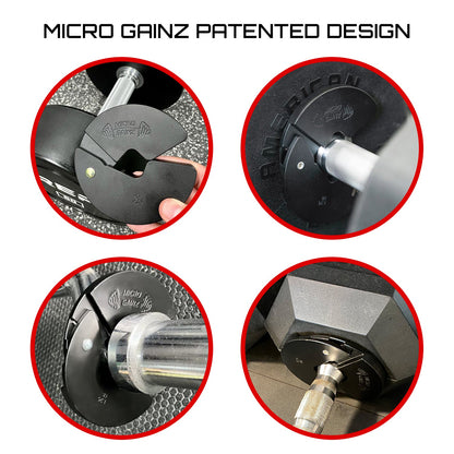 1.25LB Dumbbell Fractional Weight Plates - Micro Gainz - The Track and Field Store