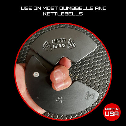 1.25LB Dumbbell Fractional Weight Plates - Micro Gainz - The Track and Field Store