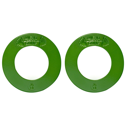 Micro Gainz Olympic Size Fractional Weight Plates Pair of .25LB Plates