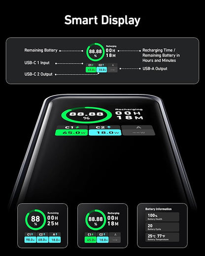 Anker Prime Power Bank (20K, 200W) Anker