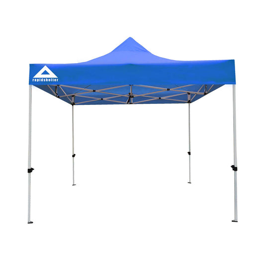 10X10 Blue Canopy - Rapid Shelter - The Track and Field Store