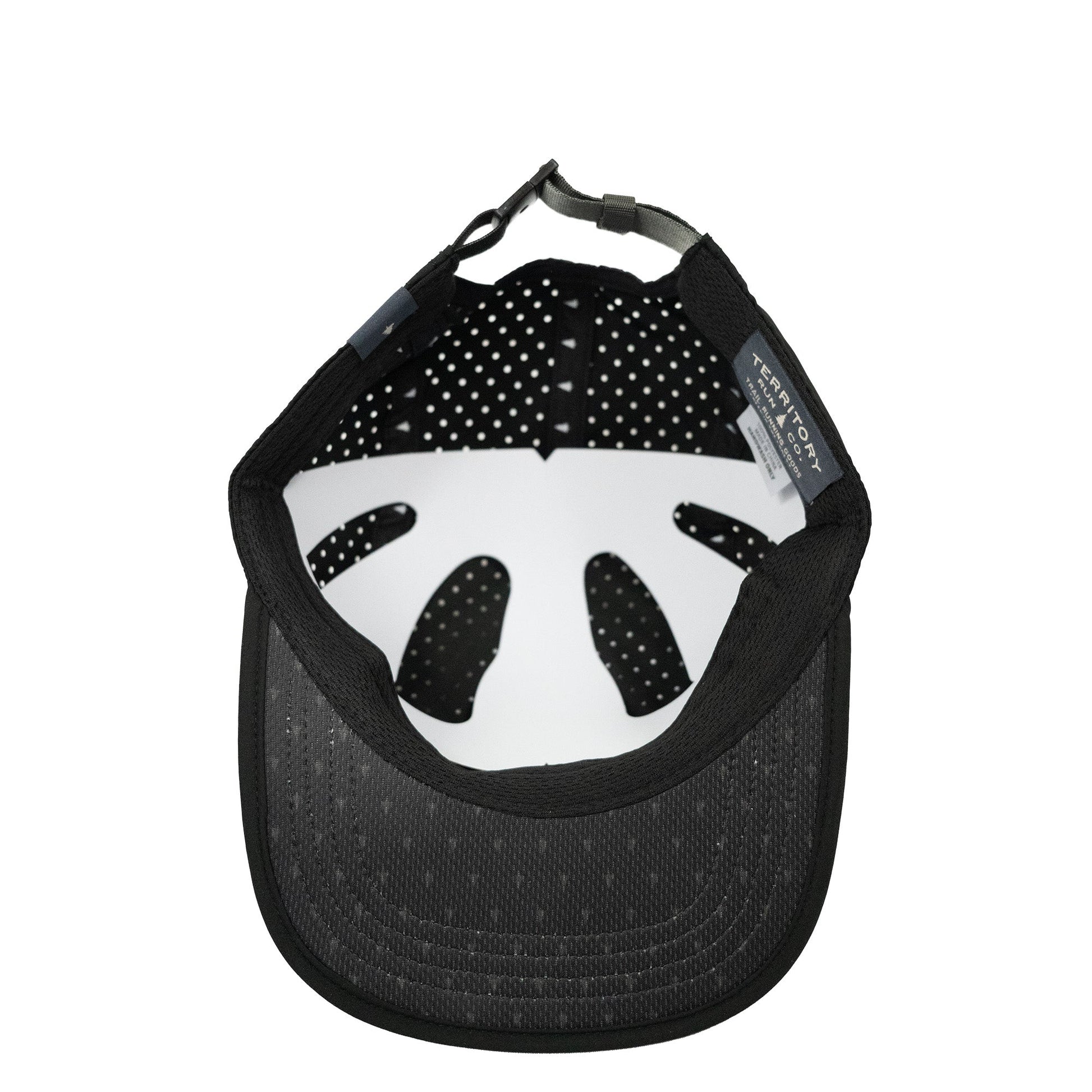Long Haul Cap - Black Out - Territory Run Co. - The Track and Field Store