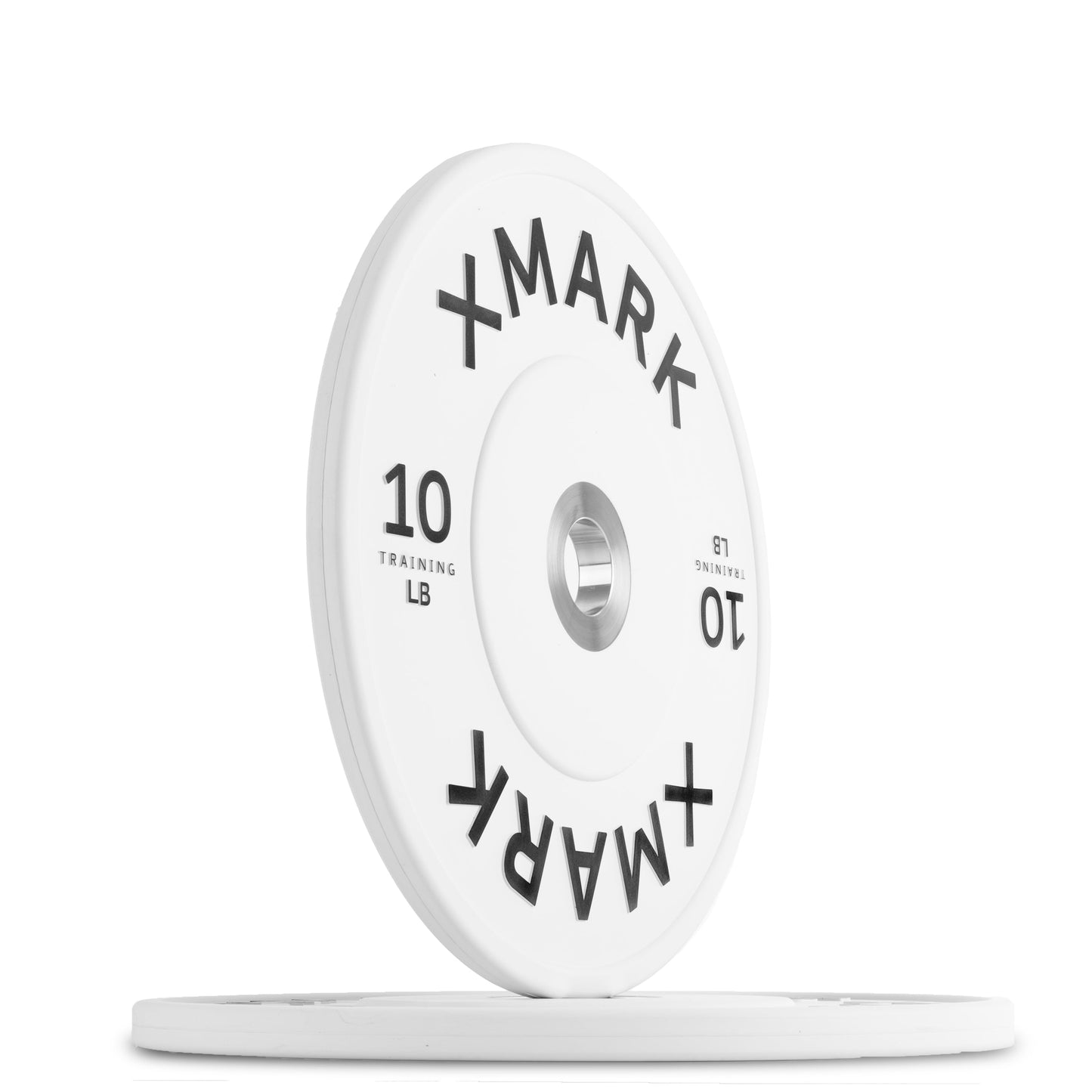 Commercial Color Bumper Plates with Chrome Insert