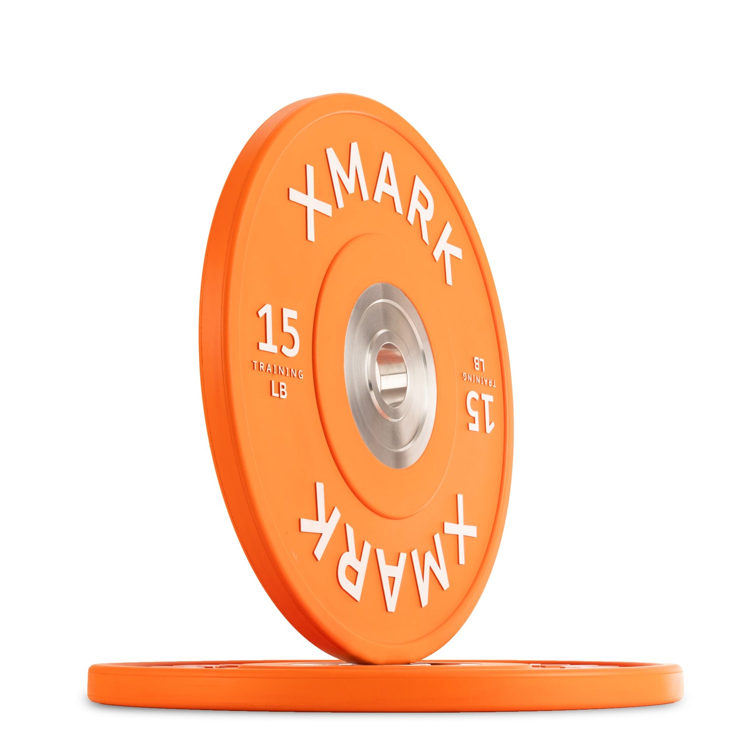 Commercial Color Bumper Plates with Chrome Insert