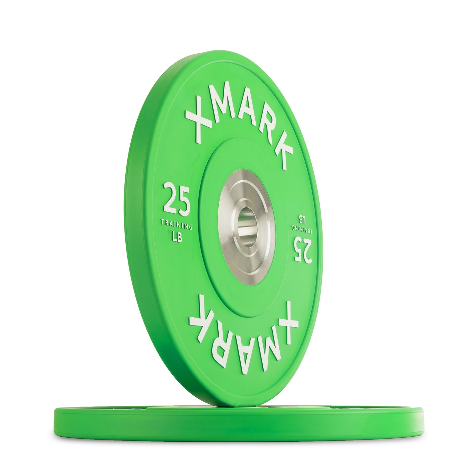 Commercial Color Bumper Plates with Chrome Insert