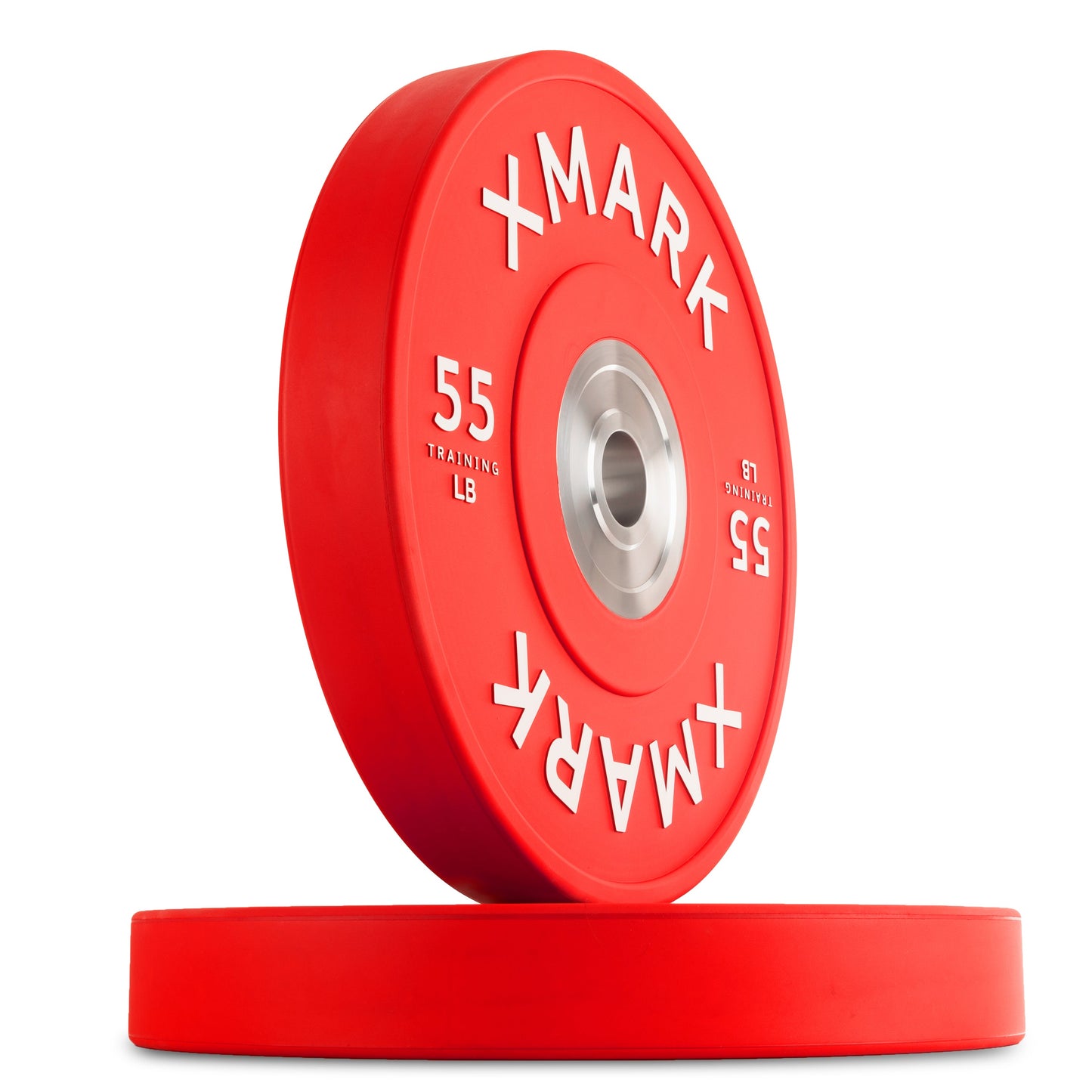 Commercial Color Bumper Plates with Chrome Insert