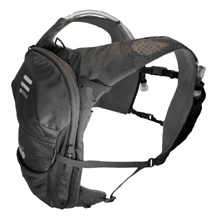 FITLY Sub180 - Adventure Running Pack - Edgy Black - The Track and Field Store