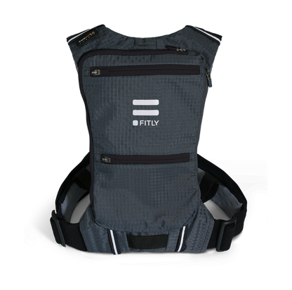 FITLY Sub45 - Innovative Running Pack - Classy Black - The Track and Field Store