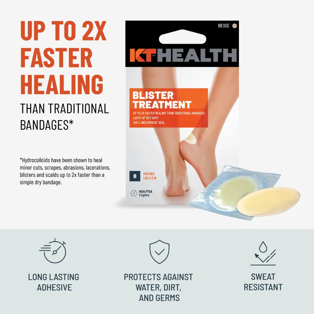 KT Health Blister Treatment Patch - The Track and Field Store