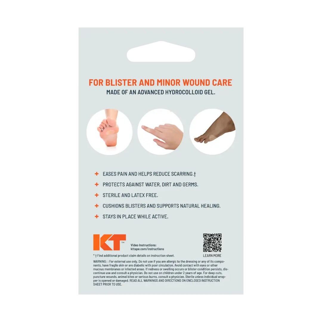 KT Health Blister Treatment Patch - The Track and Field Store