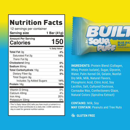 12ct. Sour Puff Variety Box - BUILT