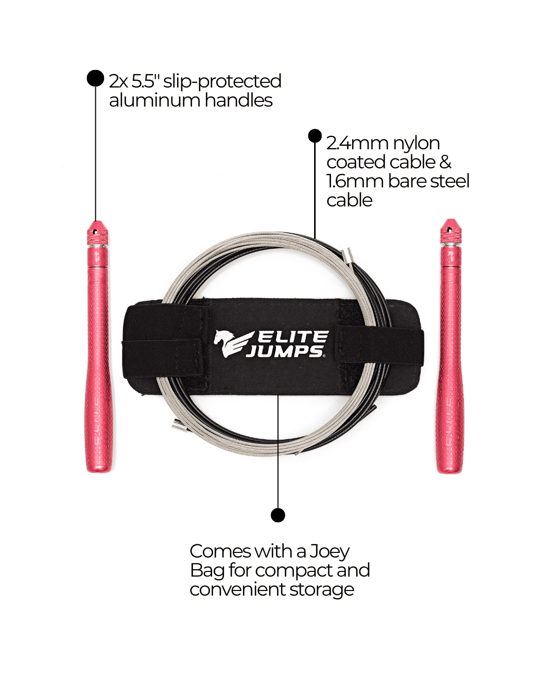 Bullet COMP® - Speed Rope - Elite Jumps