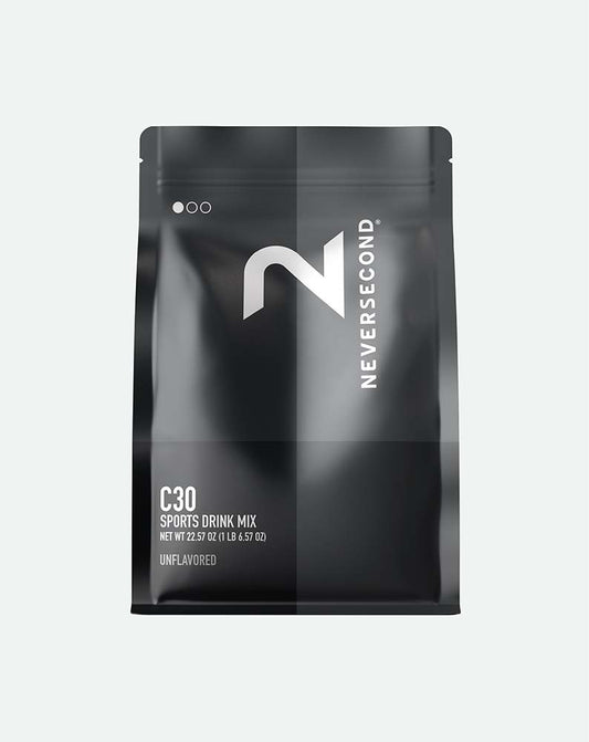 C30 Unflavored Sports Drink - Neversecond - The Track and Field Store