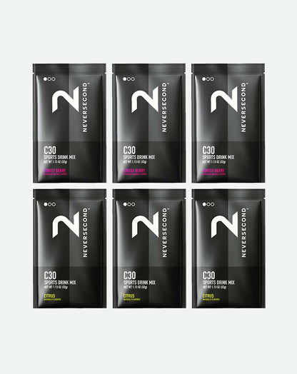 C30 Sports Drink Variety Pack - Neversecond - The Track and Field Store