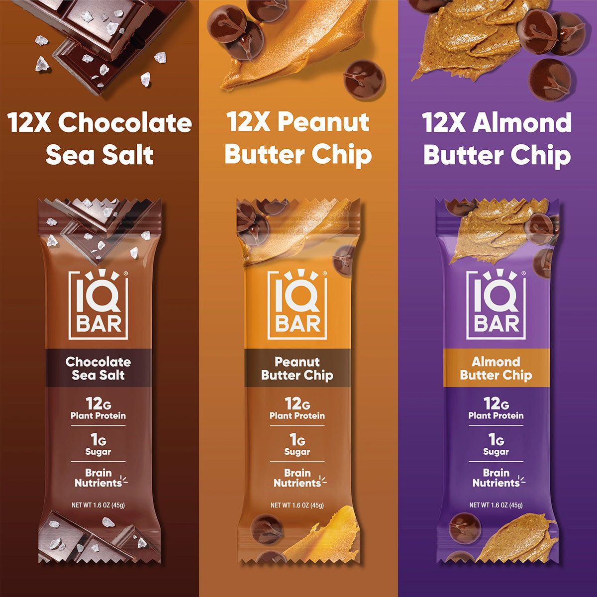 Chocolate Lovers Bundle (36 Bars) - IQ Bar - The Track and Field Store