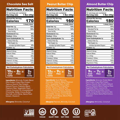 Chocolate Lovers Bundle (36 Bars) - IQ Bar - The Track and Field Store