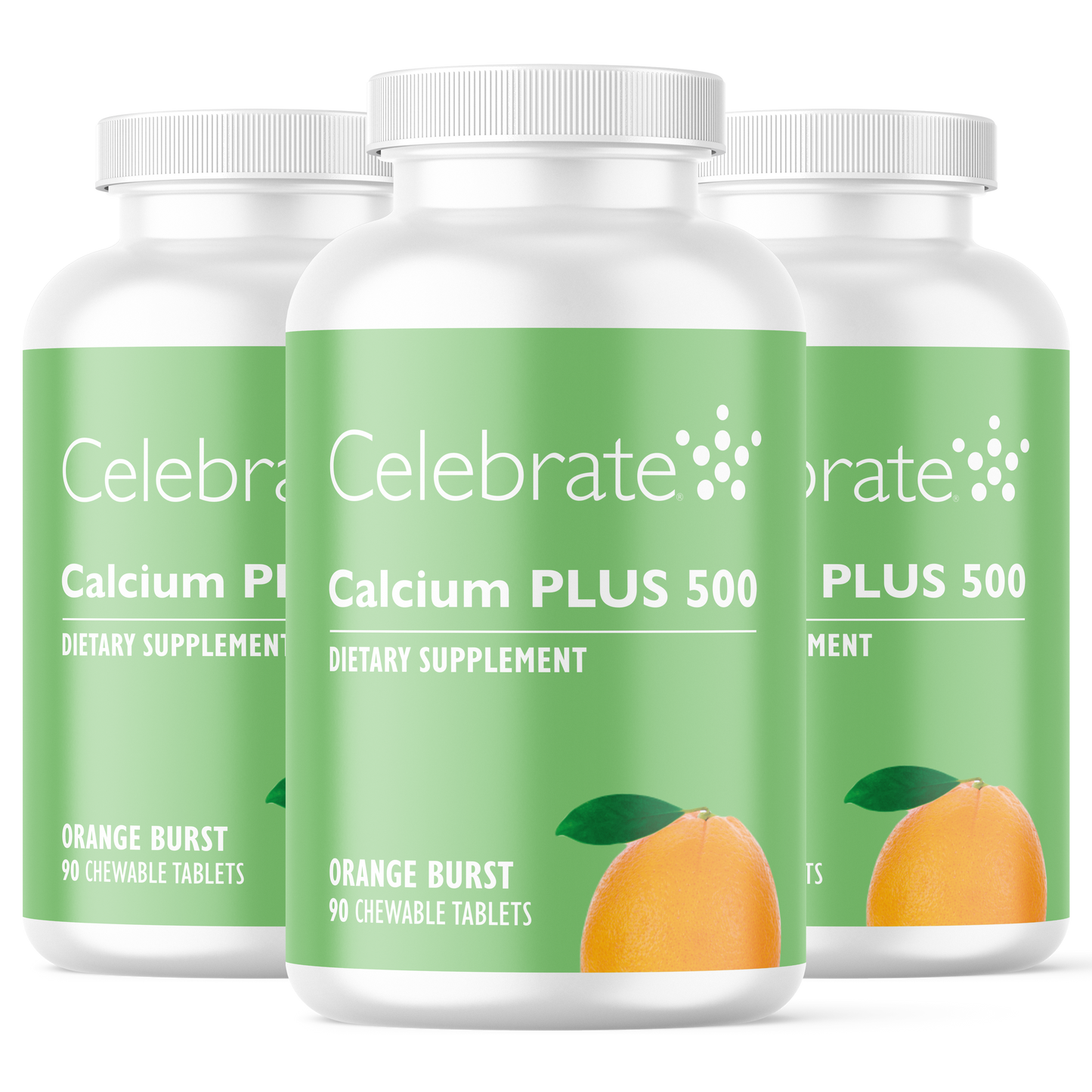 Calcium PLUS 500 Chewable - Celebrate Vitamins Celebrate Vitamins