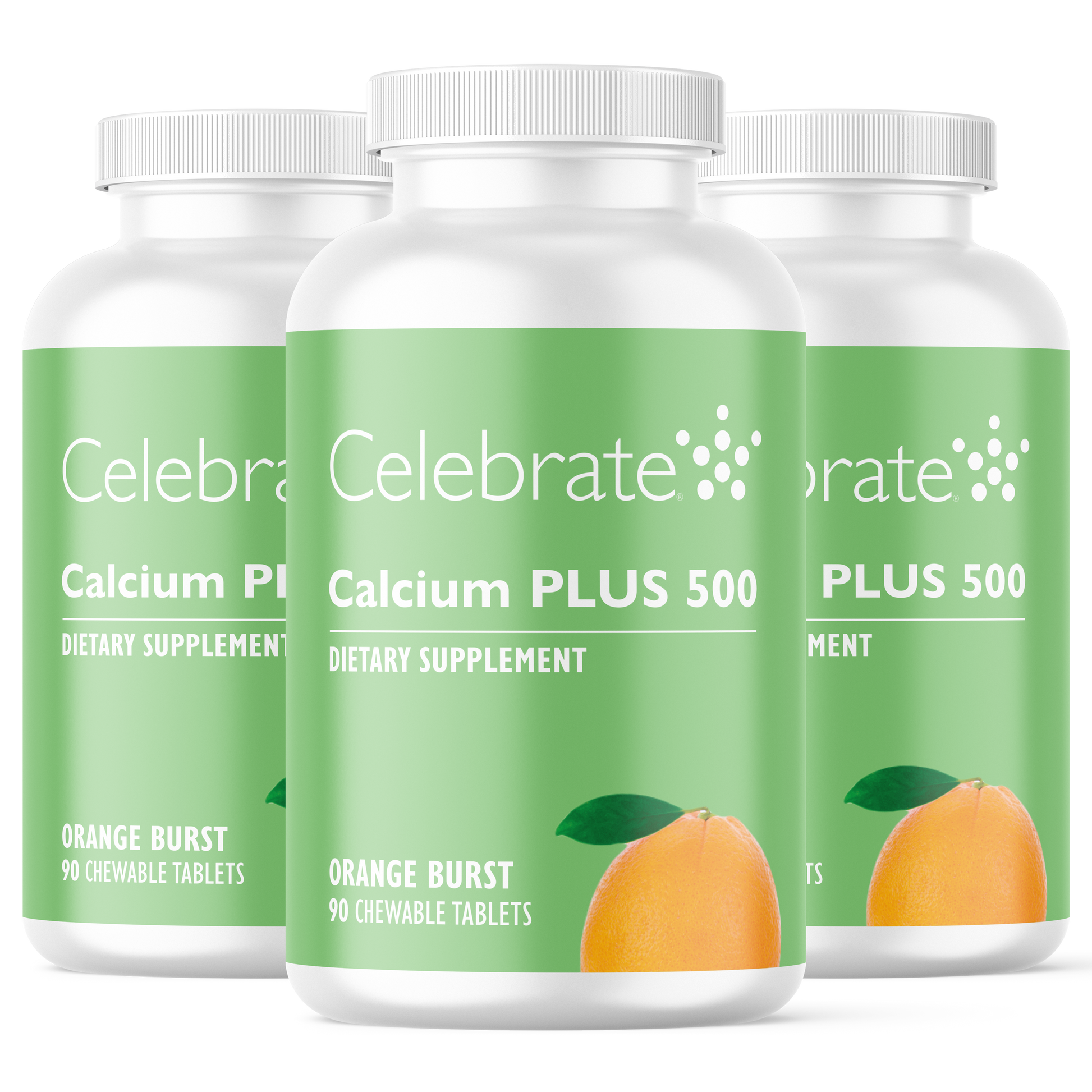 Calcium PLUS 500 Chewable - Celebrate Vitamins Celebrate Vitamins