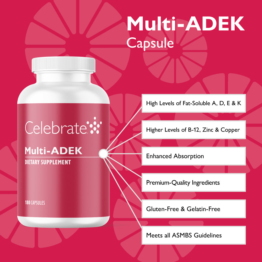 Multi-ADEK Vitamin Capsules, Iron Free - Celebrate Vitamins Celebrate Vitamins