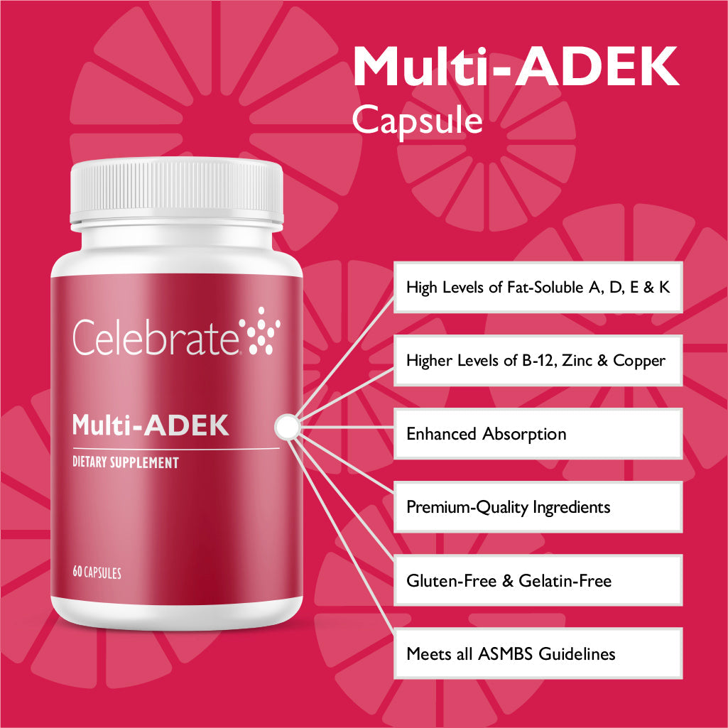 Multi-ADEK Vitamin Capsules, Iron Free - Celebrate Vitamins Celebrate Vitamins